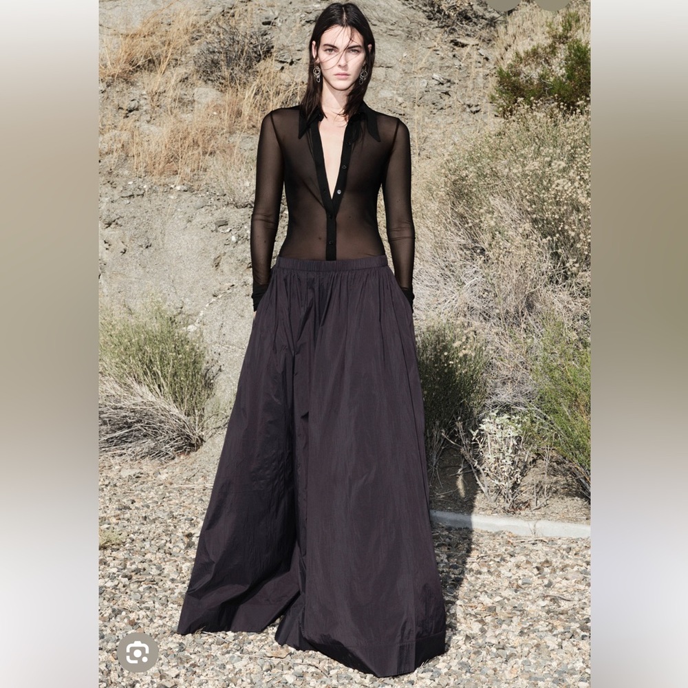H&M studio sheer shirt